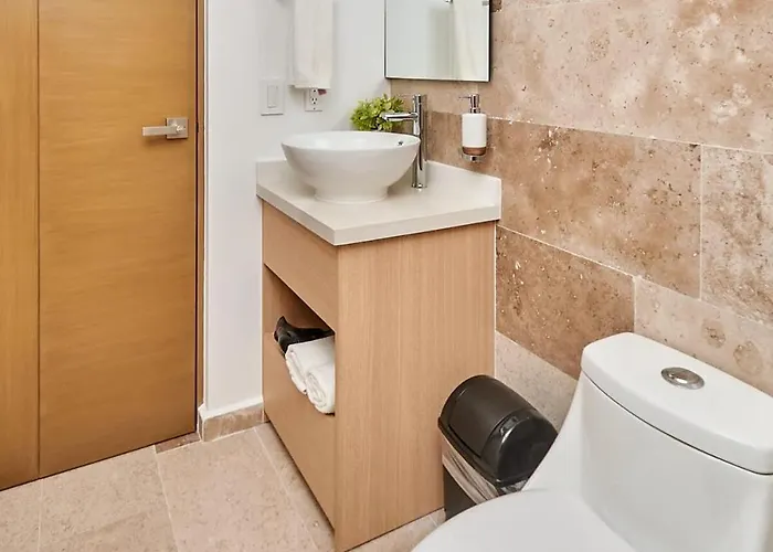 Apartament Coastal Escape W Rooftop Pool, Gym & Walk Playa del Carmen