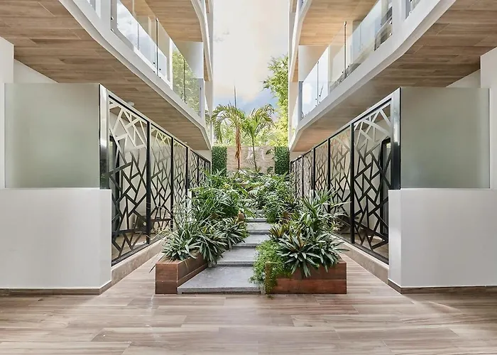 Coastal Escape W Rooftop Pool, Gym & Walk * Playa del Carmen